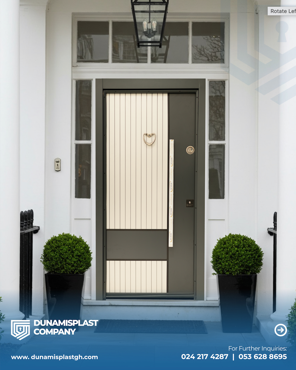 Composite Rent Security Door – Stylish, Secure & Budget-Friendly | Best for Apartments & Rental Projects